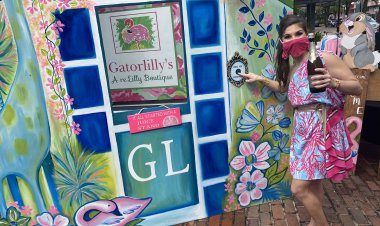 Wood Crafters Bring Color to the Avenue at Gator Lilly's