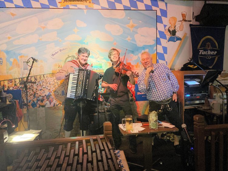 Jimmy, Johnny and Eckhard Polka Their Way Into 2021 at Hollerbach's Willow Tree Cafe