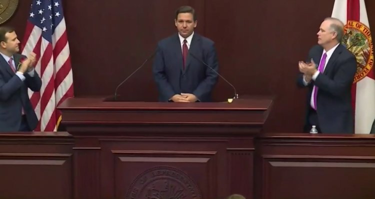 DeSantis Gives State of the State Address Amid Soaring Approval