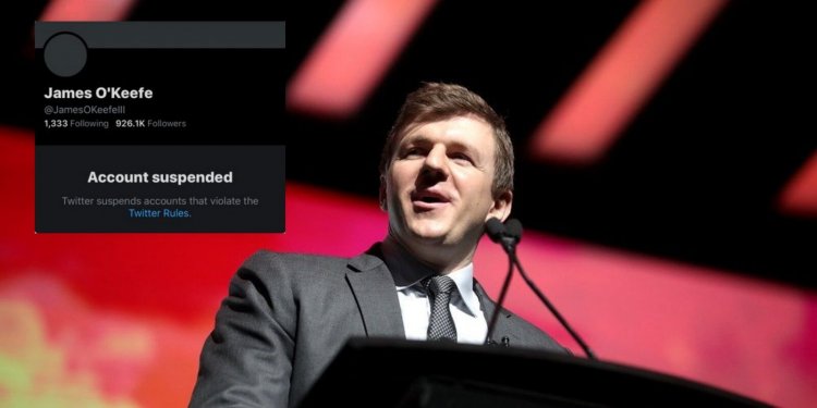 Journalist James O'Keefe Lauded For Twitter Suit