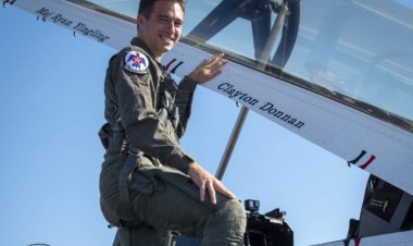 Seminole County Teacher Flies into the Wild Blue at the Orlando Air & Space Show in Sanford