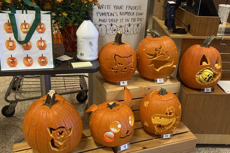 A Pumpkin Carving Competition at Publix