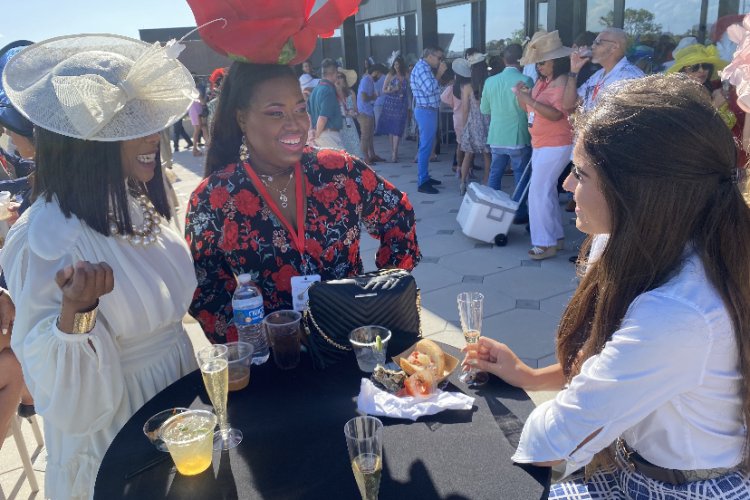 Guests at John Craig's Kentucky Derby charity benefit dine on Winter Park/Orlando's finest dishes