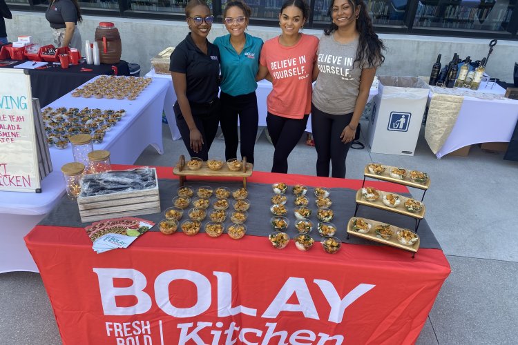 Bolay Kitchen serves up their fresh and bold cuisine at John Craig's Kentucky Derby benefit