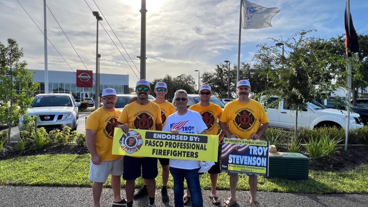 Pasco Professional Firefighters Endorse Stevenson for County Commission