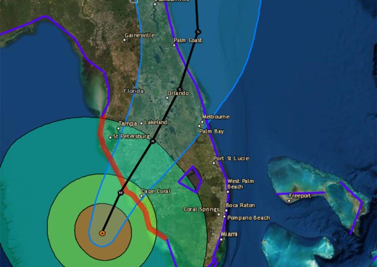 Hurricane Ian Spews 155 MPH Winds, Heading for Orlando