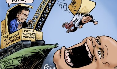 March Cartoon: The Putin Support Machine